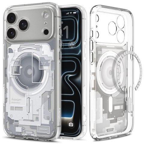 Spigen Ultra Hybrid Mag MagSafe - Etui do iPhone 18 Pro Max / 17 Pro Max (Zero One White)
