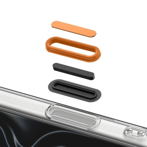 Spigen Ultra Hybrid T Mag MagSafe - Etui do iPhone 18 Pro Max / 17 Pro Max (Glossy Orange)
