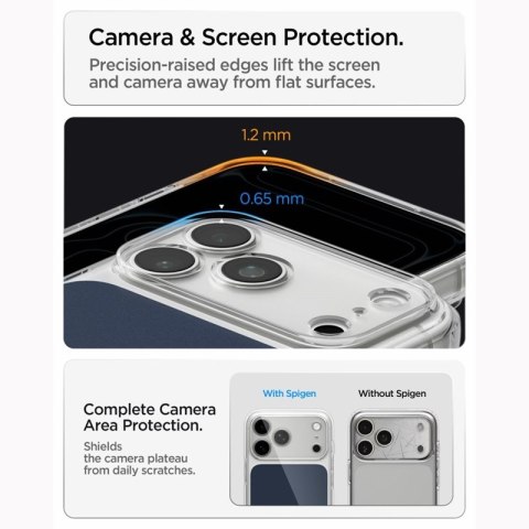 Spigen Ultra Hybrid T Mag MagSafe - Etui do iPhone 18 Pro Max / 17 Pro Max (Matte Blue)