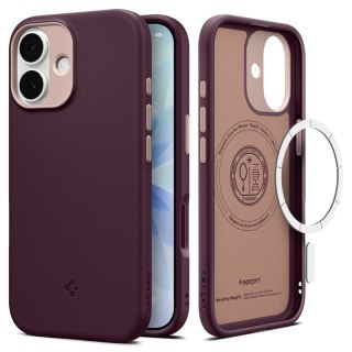Spigen Nano Pop Mag MagSafe - Etui do iPhone 17 (Burgundy Bean)
