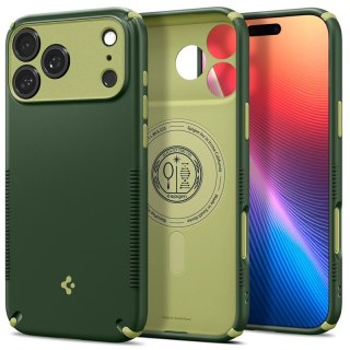 Spigen Nano Pop Mag MagSafe - Etui do iPhone 18 Pro / 17 Pro (Avo Green)