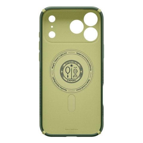 Spigen Nano Pop Mag MagSafe - Etui do iPhone 18 Pro / 17 Pro (Avo Green)