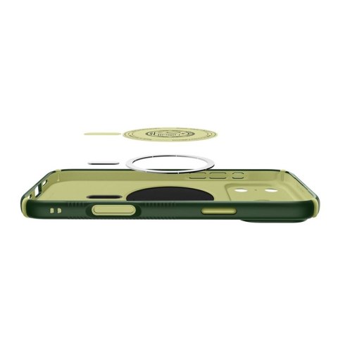 Spigen Nano Pop Mag MagSafe - Etui do iPhone 18 Pro / 17 Pro (Avo Green)