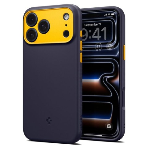 Spigen Nano Pop Mag MagSafe - Etui do iPhone 18 Pro / 17 Pro (Blueberry Navy)