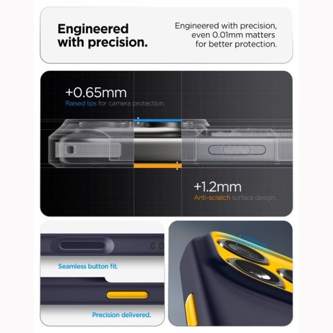 Spigen Nano Pop Mag MagSafe - Etui do iPhone 18 Pro / 17 Pro (Blueberry Navy)