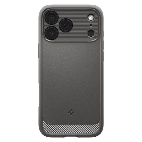Spigen Rugged Armor Mag MagSafe - Etui do iPhone 18 Pro / 17 Pro (Gray)