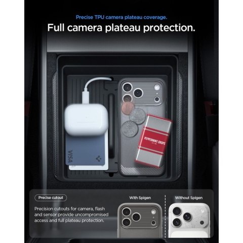 Spigen Rugged Armor Mag MagSafe - Etui do iPhone 18 Pro / 17 Pro (Gray)