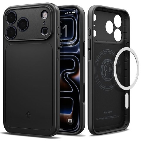 Spigen Thin Fit Mag MagSafe - Etui do iPhone 18 Pro / 17 Pro (Black)