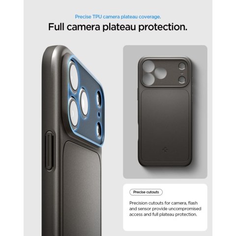Spigen Thin Fit Mag MagSafe - Etui do iPhone 18 Pro / 17 Pro (Black)