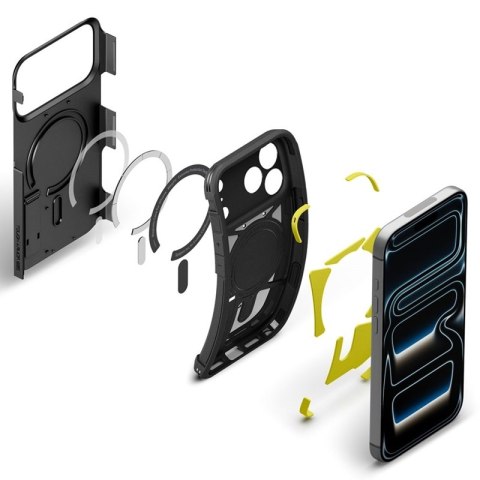 Spigen Tough Armor T Mag MagSafe - Etui do iPhone 18 Pro / 17 Pro (Black)