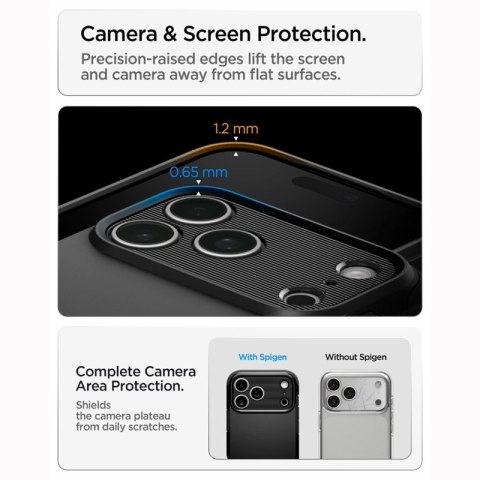 Spigen Tough Armor T Mag MagSafe - Etui do iPhone 18 Pro / 17 Pro (Black)