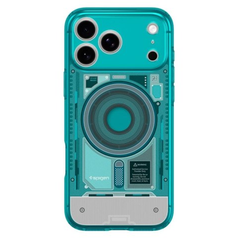 Spigen Ultra Hybrid Mag MagSafe - Etui do iPhone 18 Pro / 17 Pro (C-One Bondi Blue)
