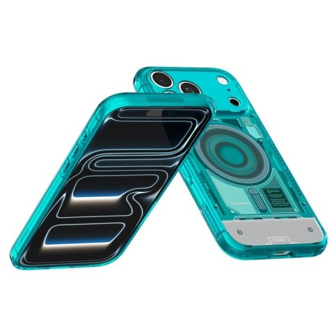 Spigen Ultra Hybrid Mag MagSafe - Etui do iPhone 18 Pro / 17 Pro (C-One Bondi Blue)