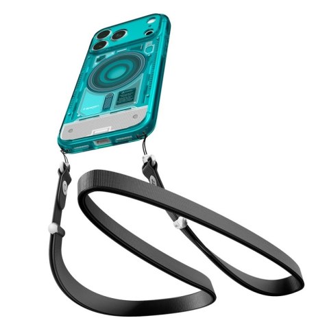 Spigen Ultra Hybrid Mag MagSafe - Etui do iPhone 18 Pro / 17 Pro (C-One Bondi Blue)