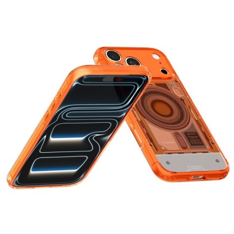Spigen Ultra Hybrid Mag MagSafe - Etui do iPhone 18 Pro / 17 Pro (C-One Tangerine)