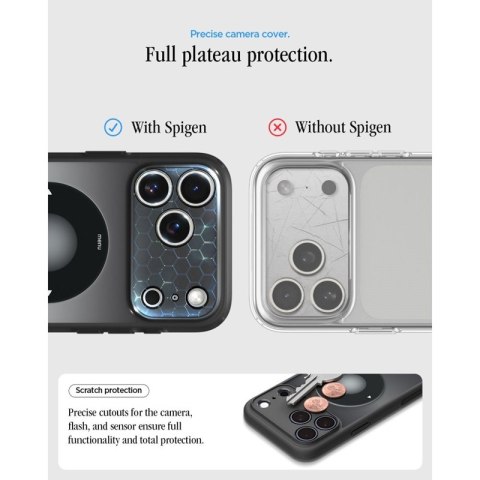 Spigen Ultra Hybrid Mag MagSafe - Etui do iPhone 18 Pro / 17 Pro (Classic Black)