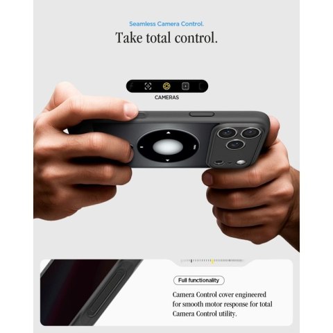 Spigen Ultra Hybrid Mag MagSafe - Etui do iPhone 18 Pro / 17 Pro (Classic Black)