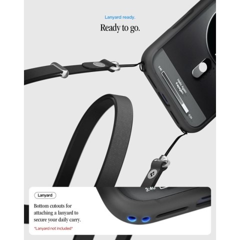 Spigen Ultra Hybrid Mag MagSafe - Etui do iPhone 18 Pro / 17 Pro (Classic Black)