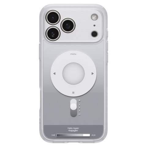 Spigen Ultra Hybrid Mag MagSafe - Etui do iPhone 18 Pro / 17 Pro (Classic Silver)