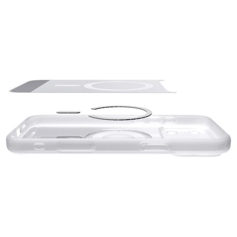 Spigen Ultra Hybrid Mag MagSafe - Etui do iPhone 18 Pro / 17 Pro (Classic Silver)