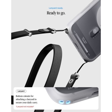 Spigen Ultra Hybrid Mag MagSafe - Etui do iPhone 18 Pro / 17 Pro (Classic Silver)
