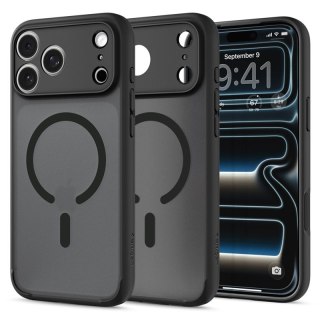 Spigen Ultra Hybrid Mag MagSafe - Etui do iPhone 18 Pro / 17 Pro (Frost Black)