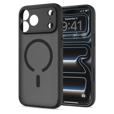 Spigen Ultra Hybrid Mag MagSafe - Etui do iPhone 18 Pro / 17 Pro (Frost Black)