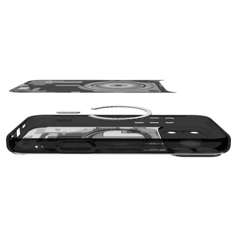 Spigen Ultra Hybrid Mag MagSafe - Etui do iPhone 18 Pro / 17 Pro (Zero One Black)