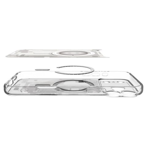 Spigen Ultra Hybrid Mag MagSafe - Etui do iPhone 18 Pro / 17 Pro (Zero One White)