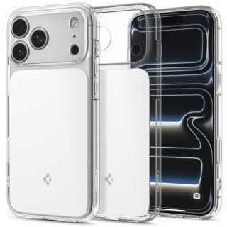 Spigen Ultra Hybrid T Mag MagSafe - Etui do iPhone 18 Pro / 17 Pro (Glossy White)