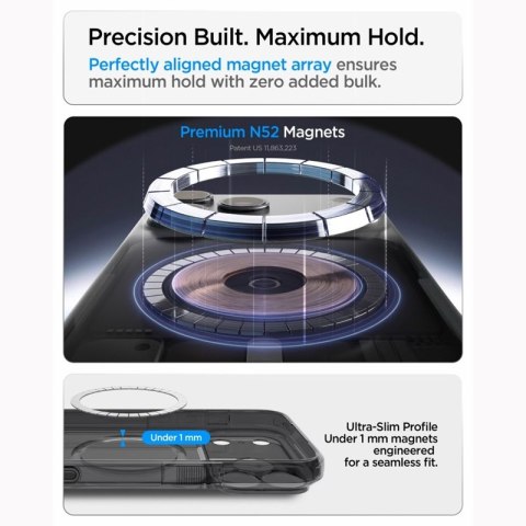 Spigen Ultra Hybrid T Mag MagSafe - Etui do iPhone 18 Pro / 17 Pro (Matte Black)