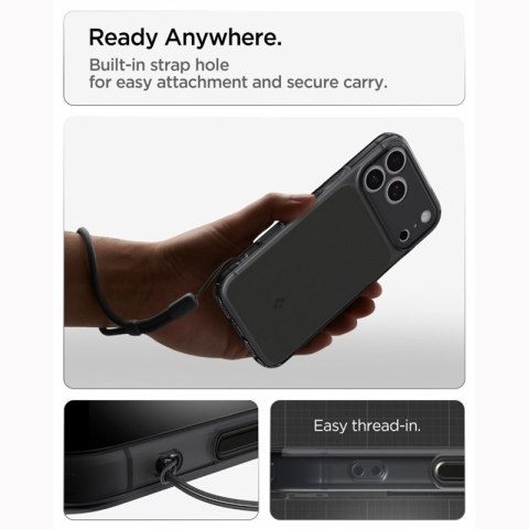 Spigen Ultra Hybrid T Mag MagSafe - Etui do iPhone 18 Pro / 17 Pro (Matte Black)