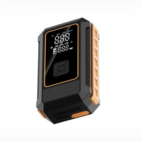 PLATINET POWER BANK CAR JUMP STARTER WITH AIR COMPRESSOR 8000 mAh 800A 21mm 25L/min [46248]