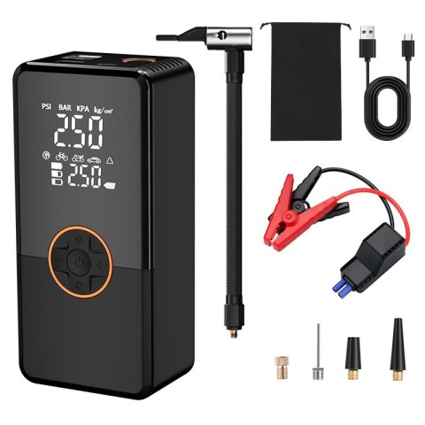 PLATINET POWER BANK CAR JUMP STARTER WITH AIR COMPRESSOR MINI 8000mAh 800A 19 mm 22L/min [46307]