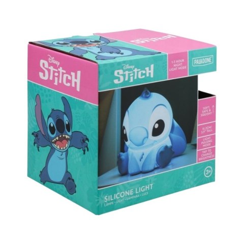 Disney Stitch - Miękka silikonowa lampka nocna LED dla dzieci z regulacją jasności
