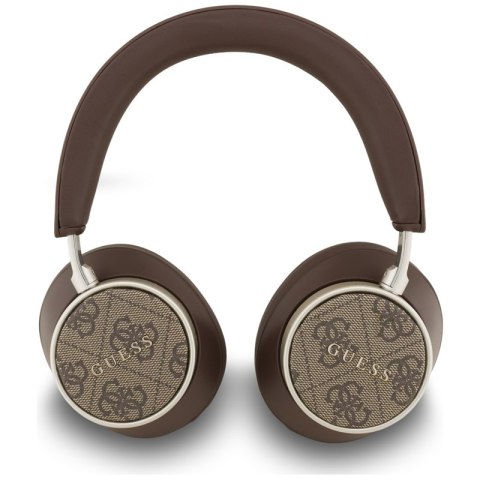 Guess 4G Classic Logo - Bezprzewodowe słuchawki nauszne Bluetooth (brązowy)