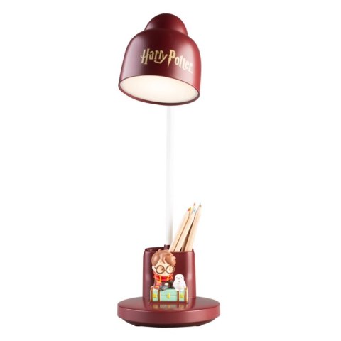 Harry Potter - Elastyczna lampka na biurko LED dla dzieci z organizerem bezprzewodowa USB-C z regulacją jasności
