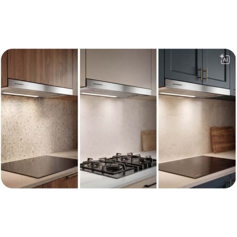Okap kuchenny teleskopowy 60 cm Berdsen BT-240 INOX