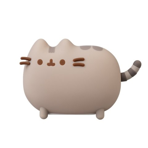 Pusheen - Miękka silikonowa lampka nocna LED dla dzieci z regulacją jasności