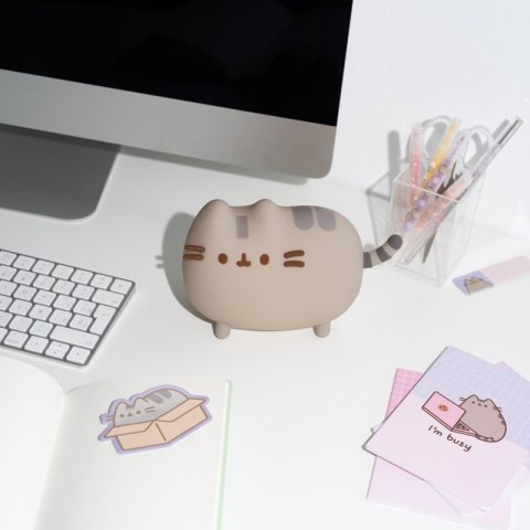 Pusheen - Miękka silikonowa lampka nocna LED dla dzieci z regulacją jasności