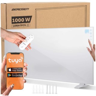 Grzejnik na podczerwień promiennik podczerwieni 1000 W Berdsen BD-992 pilot WiFi aplikacja