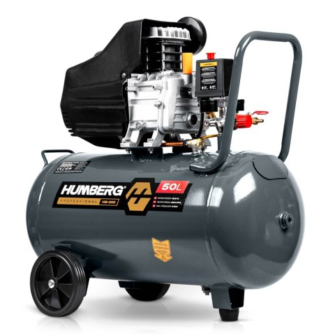 Kompresor sprężarka powietrzna olejowa 50l 10 bar Humberg HM-265