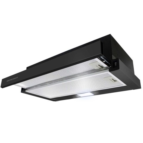 Okap kuchenny teleskopowy 50 cm Berdsen BT-243 czarny