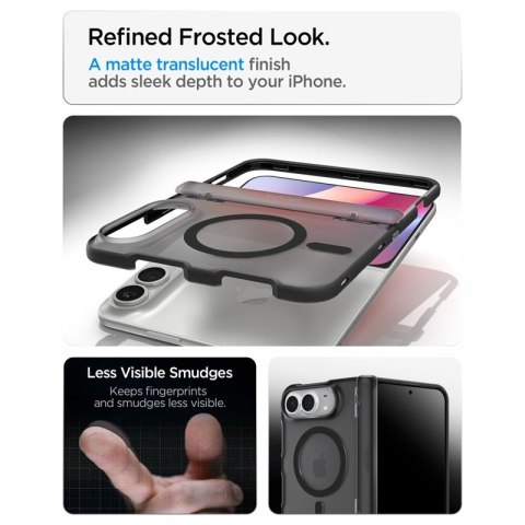 Spigen Ultra Hybrid Pro MagSafe - Etui do iPhone Duo (Frost Black)