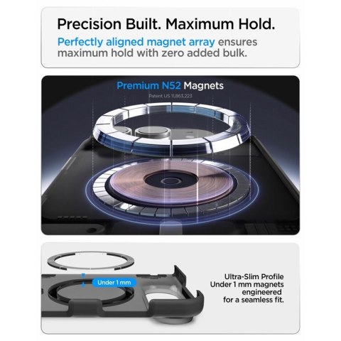 Spigen Ultra Hybrid Pro MagSafe - Etui do iPhone Duo (Frost Black)
