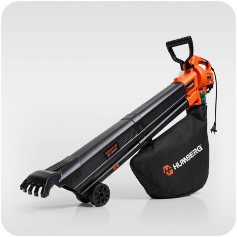 Dmuchawa do liści odkurzacz ogrodowy 3800 W rozdrabniacz Humberg HM-618