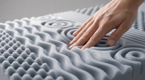 Materac Samomasujący Luxpocket memory H2 Hefajstos 150x200 SilverActive