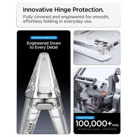 Spigen Ultra Hybrid Pro MagSafe - Etui do iPhone Duo (Crystal Clear)