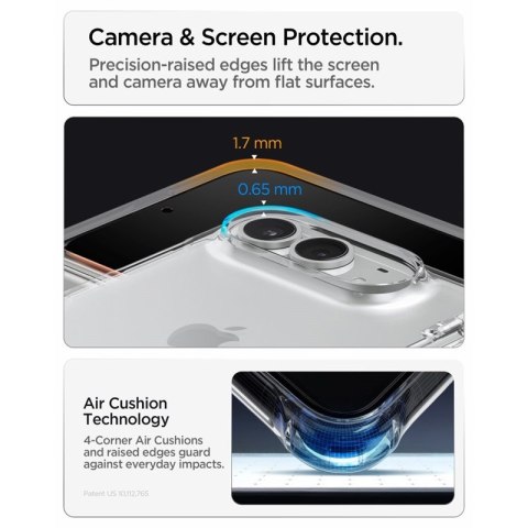 Spigen Ultra Hybrid Pro MagSafe - Etui do iPhone Duo (Crystal Clear)