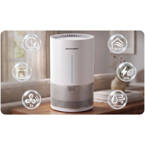 Nawilżacz powietrza ewaporacyjny 350 ml/h 5l Berdsen BD-503